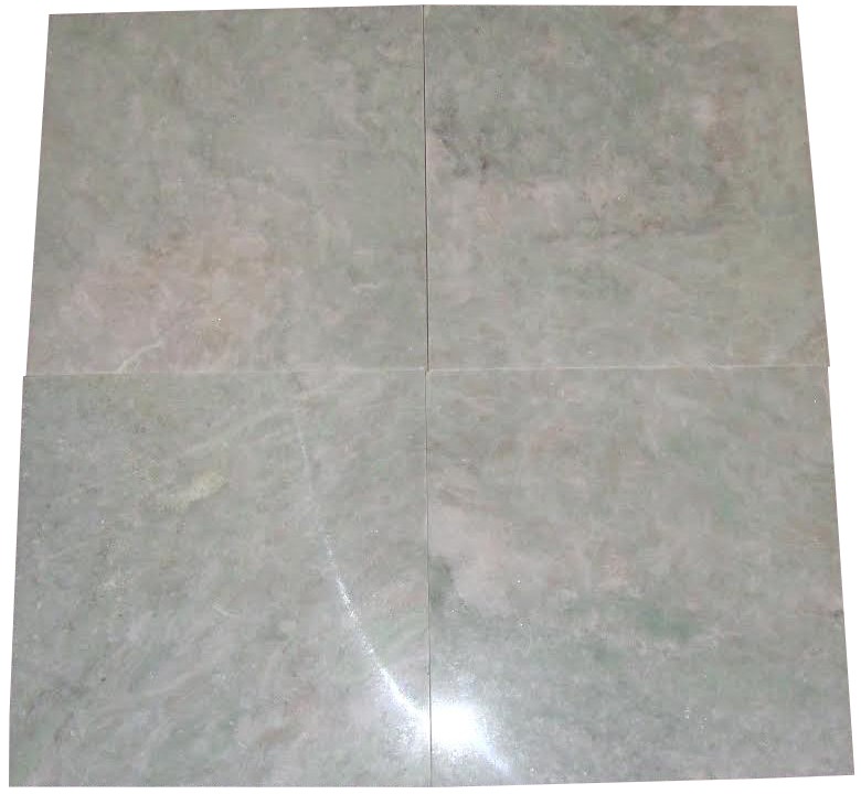 12 x 12 Ming Green Marble Field Tile for Bathroom Flooring