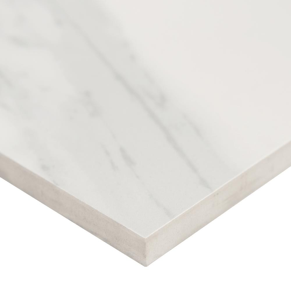 Eden Statuary 32x32 WhiteCool Porcelain Matte Floor and Wall Tile