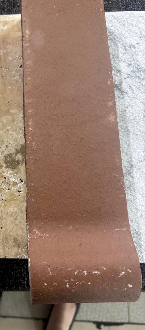 Havana Red Brick Clay Pool Coping with Safety Grip | 12 1/2 in. x 3 5/8 ...