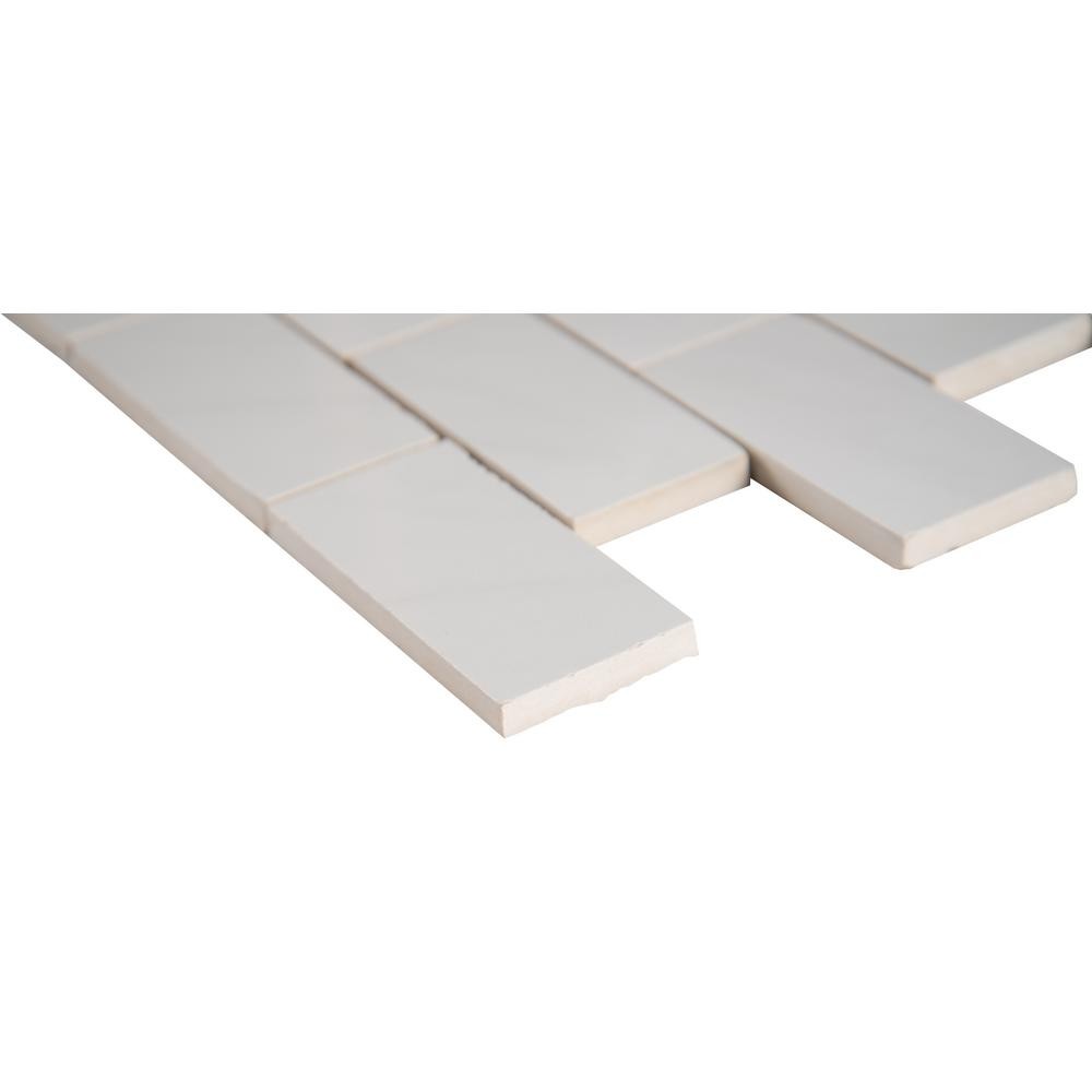 aria white polished