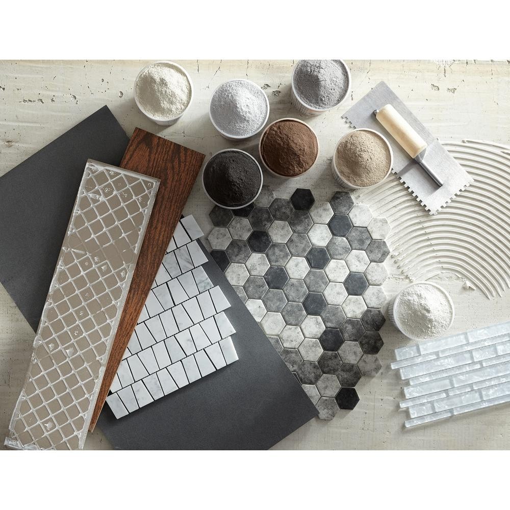 Urban Tapestry 2"Hexagon Pattern 6mm Glass Mosaic Tile